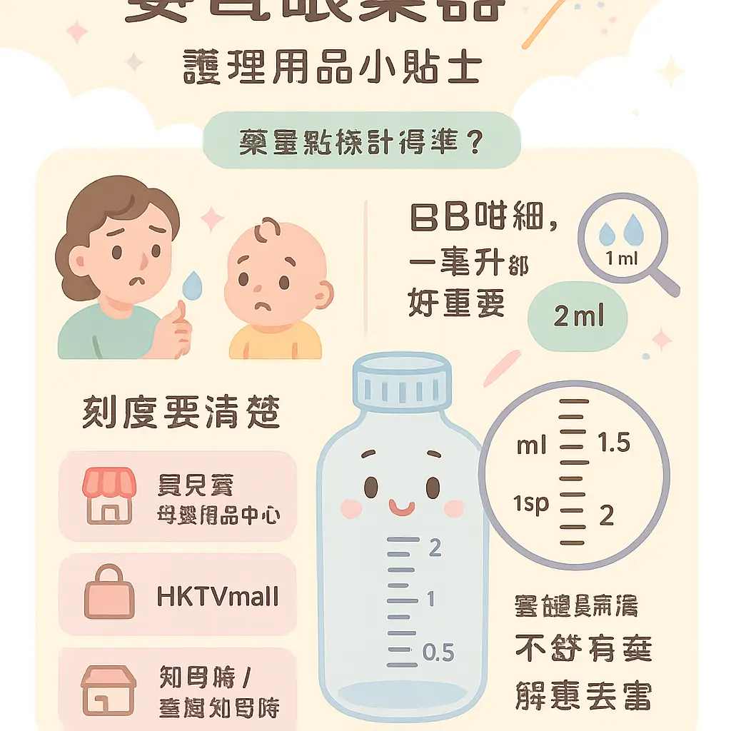 嬰兒餵藥器 - 護理用品