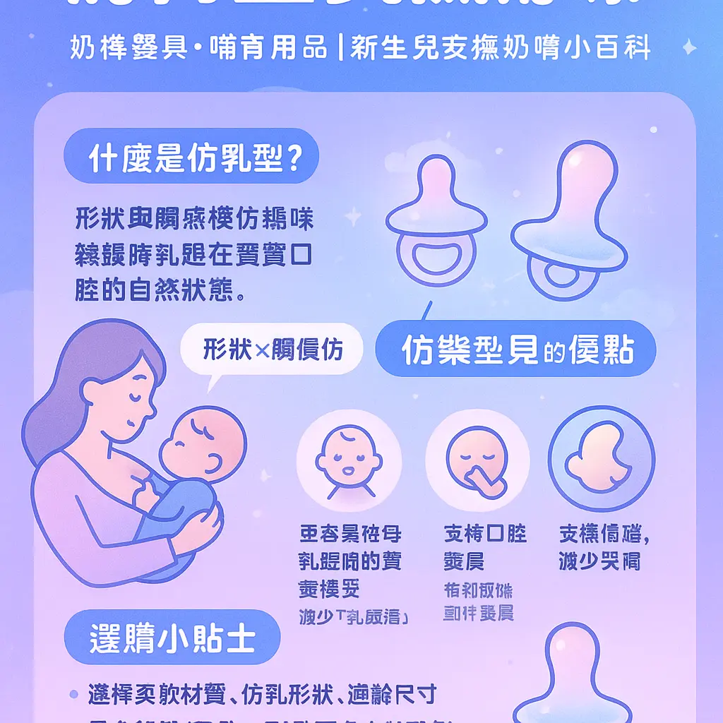 新生兒安撫奶嘴 - 奶樽餐具哺育用品