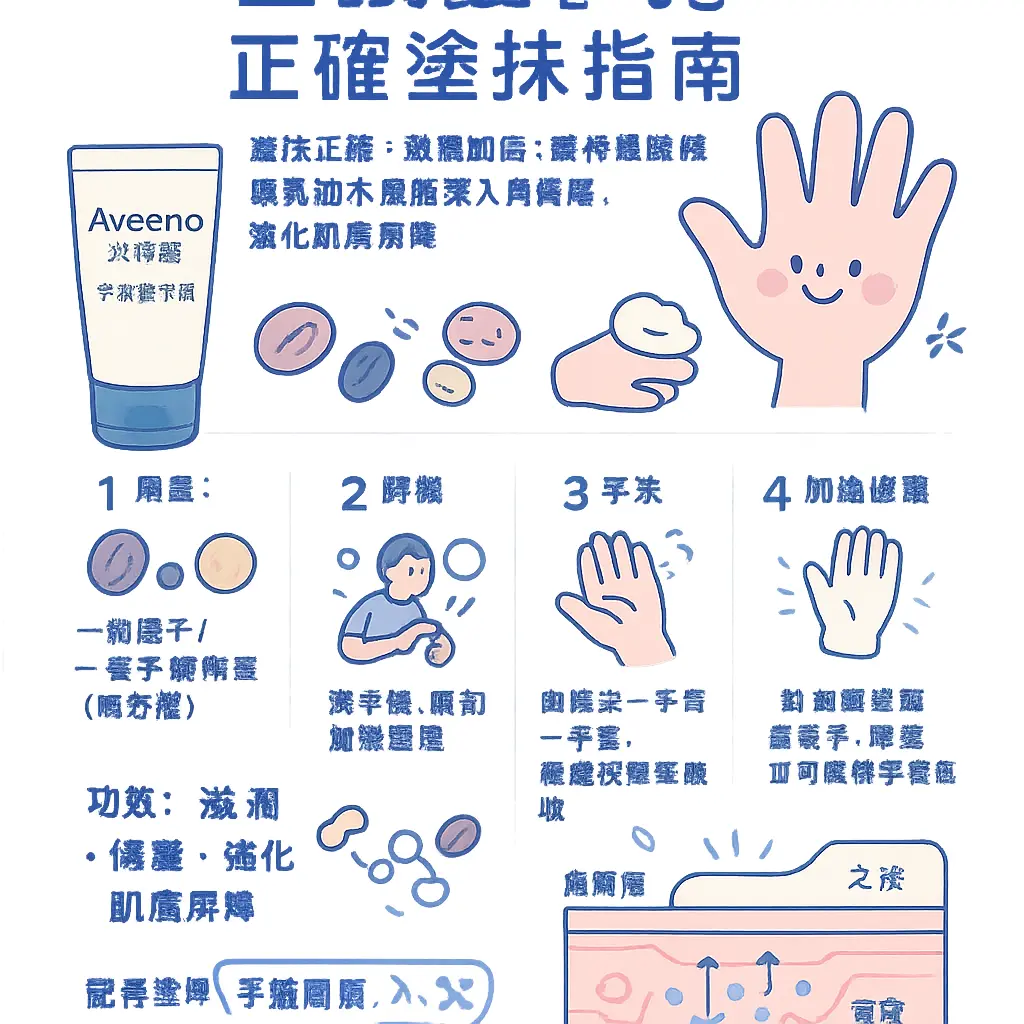 手裂 護手霜 - Aveeno艾惟諾