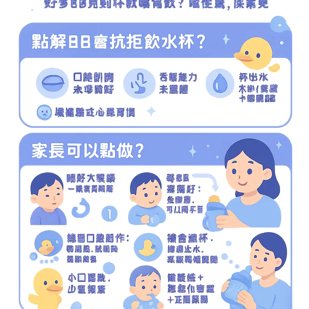 寶寶練習喝水 - 鴨嘴杯