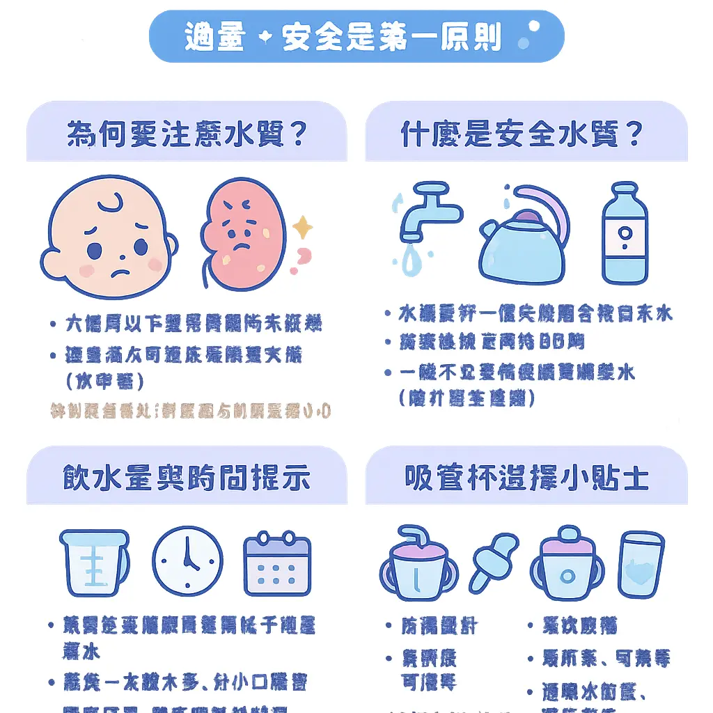 寶寶練習喝水 - 吸管杯