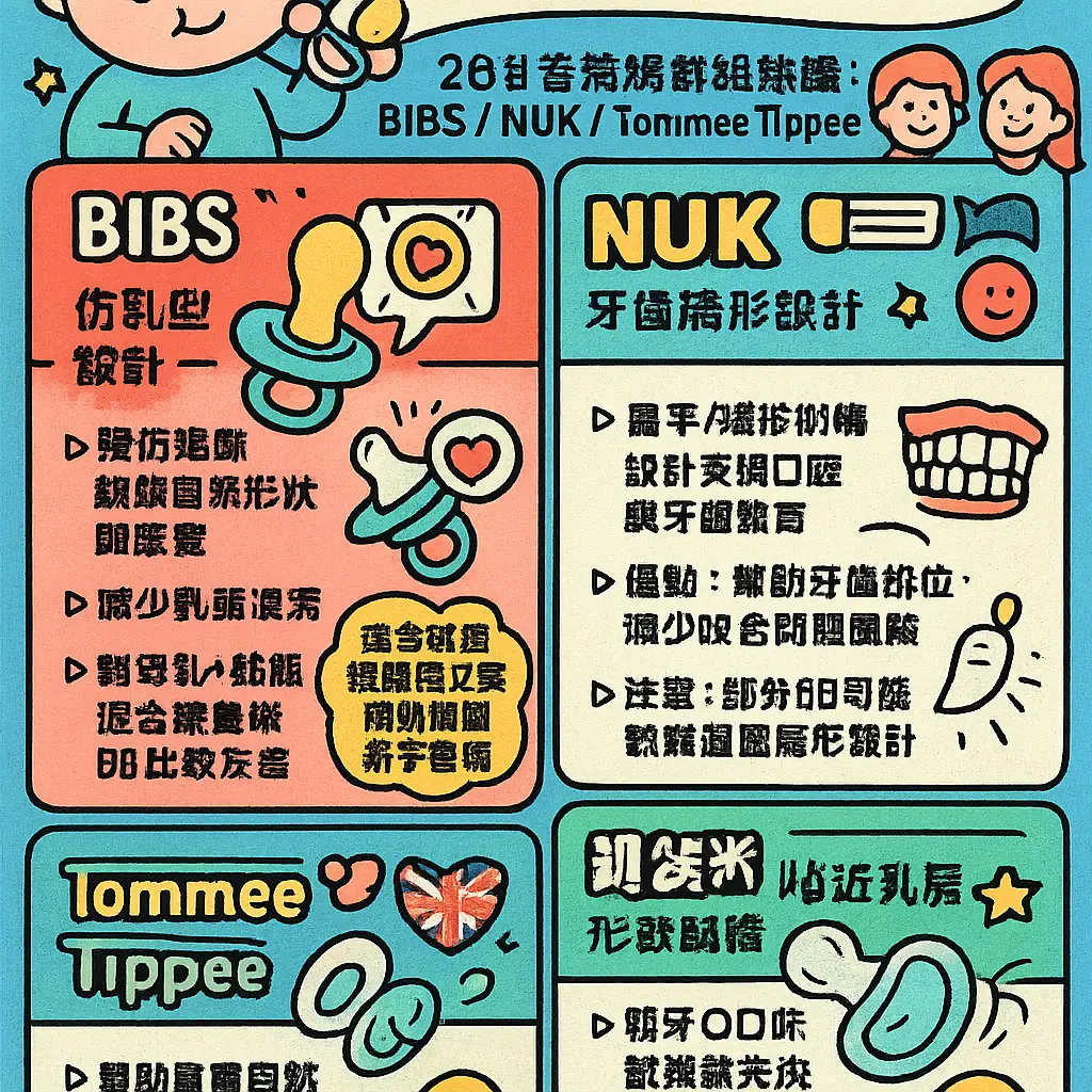 新生兒安撫奶嘴 - 家樂坊