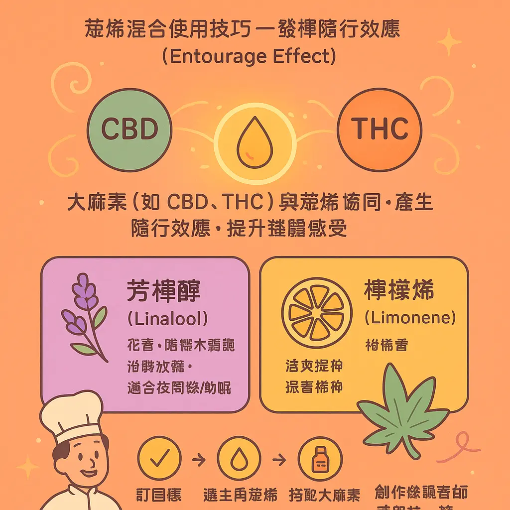 萜烯使用 - 漢麻