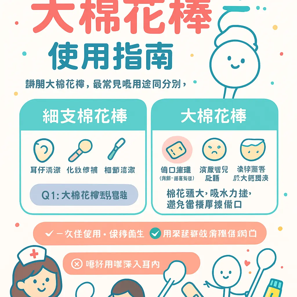 大棉花棒 - 真善美醫護