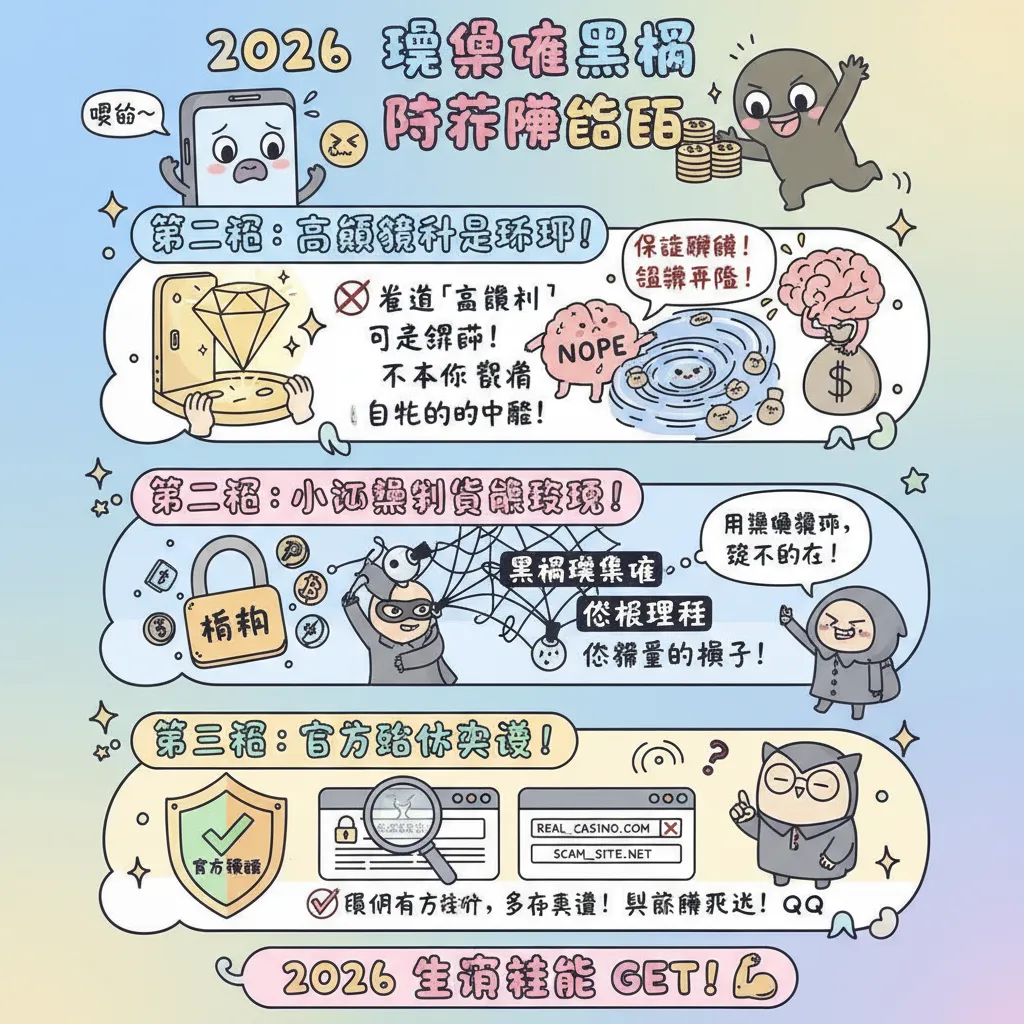 避開黑網的防詐指南