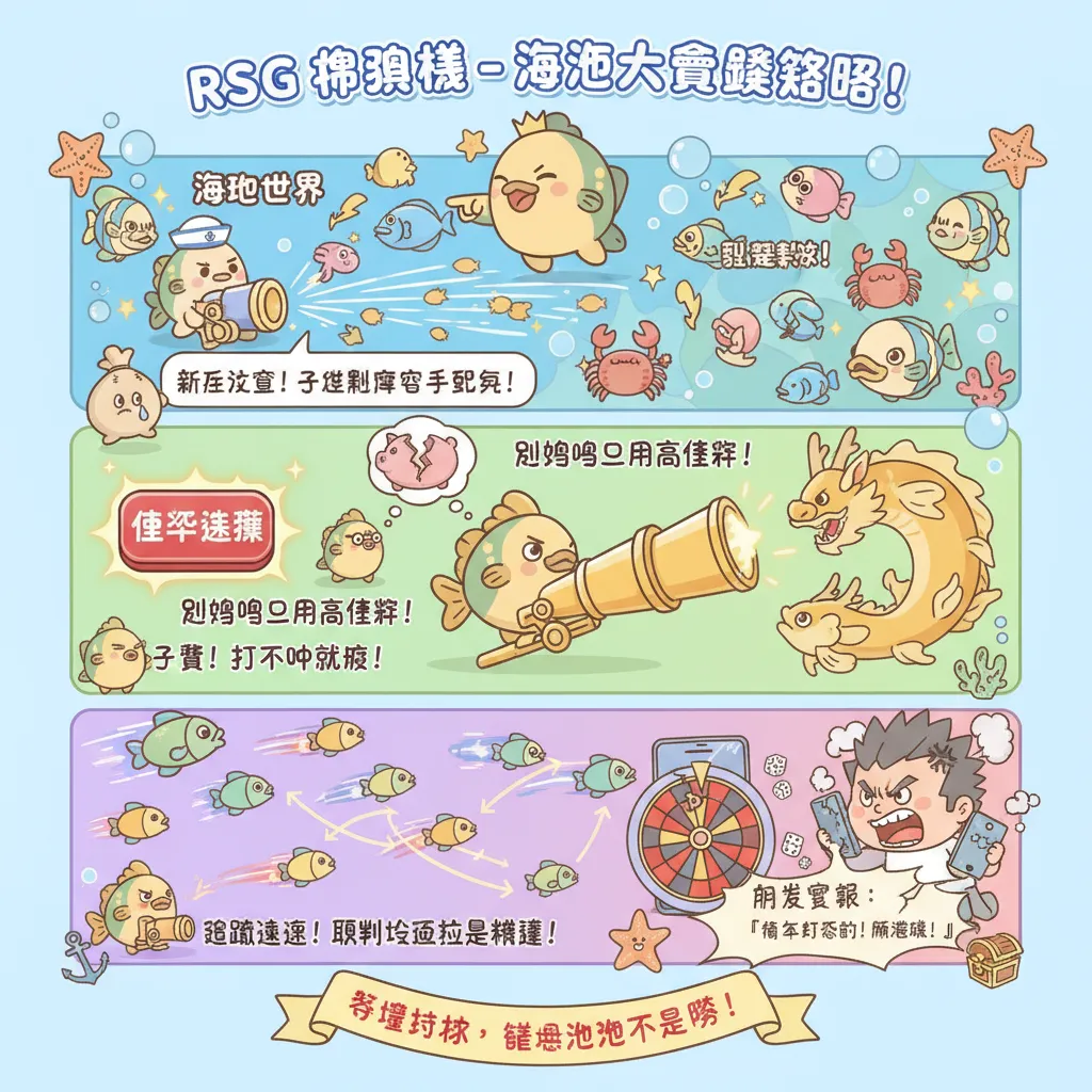 RSG捕魚新手攻略：掌握海底大冒險的倍率技巧