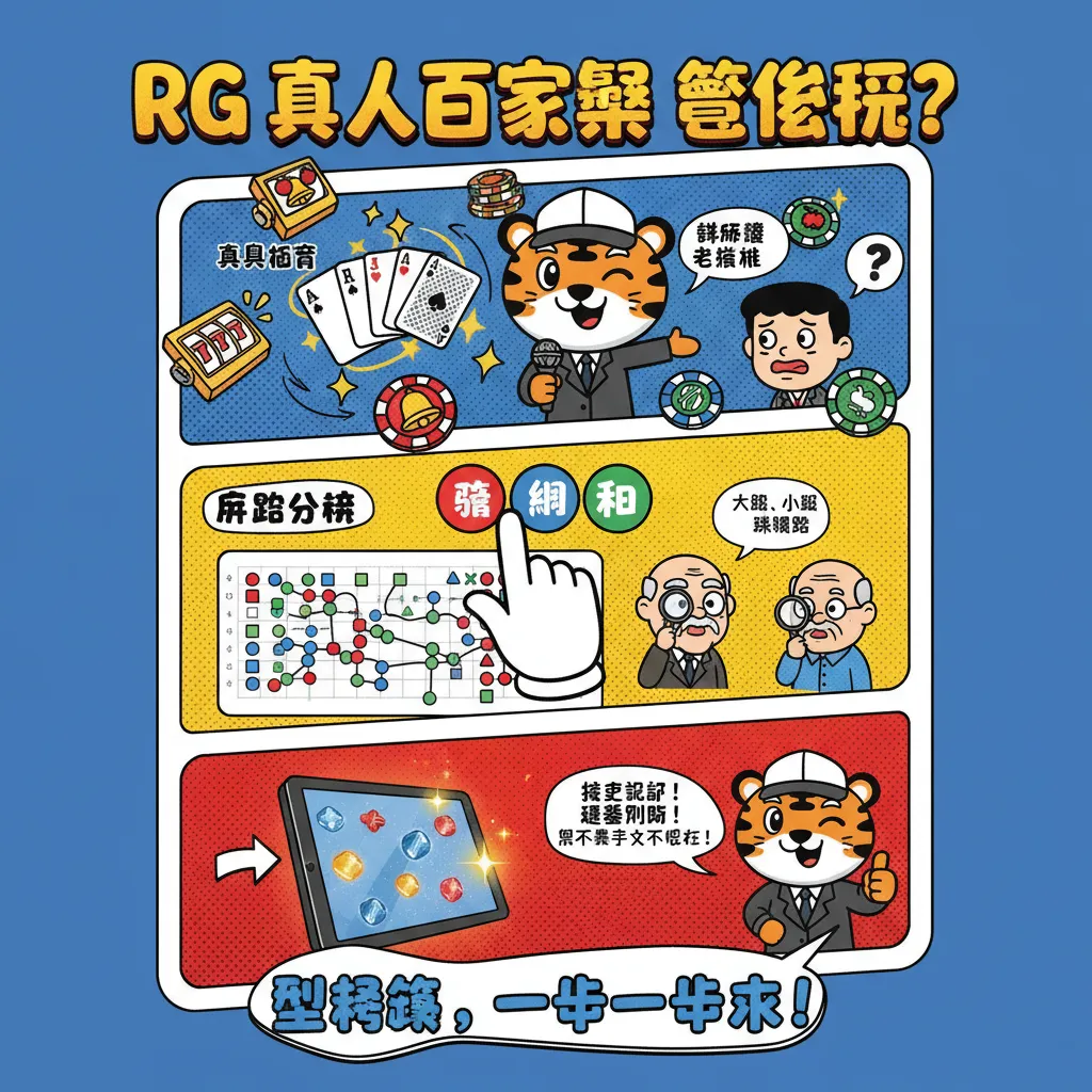rg真人百家樂怎麼玩？新手必看的牌路分析與註冊流程