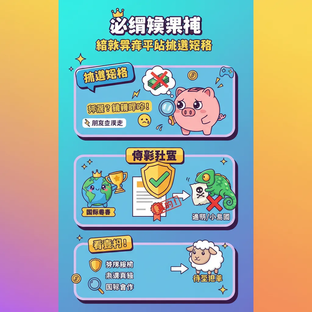 線上博弈平臺挑選攻略