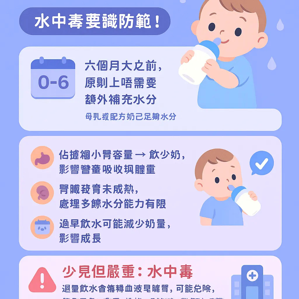 寶寶練習喝水 - 水中毒