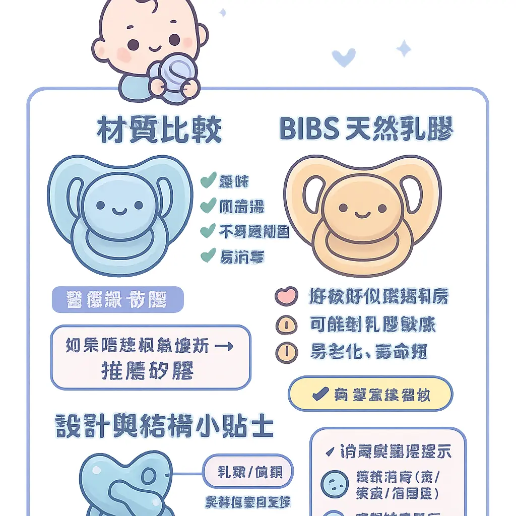 新生兒安撫奶嘴 - BIBS