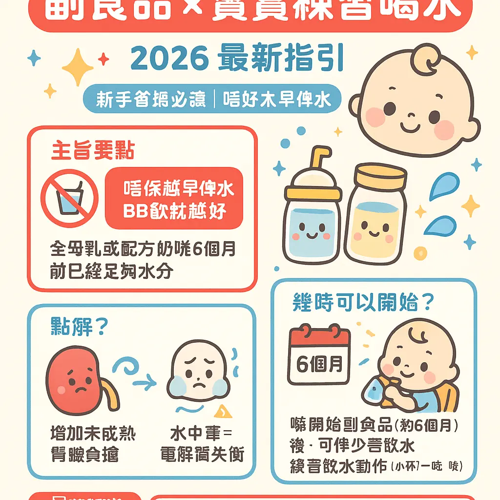 寶寶練習喝水 - 副食品