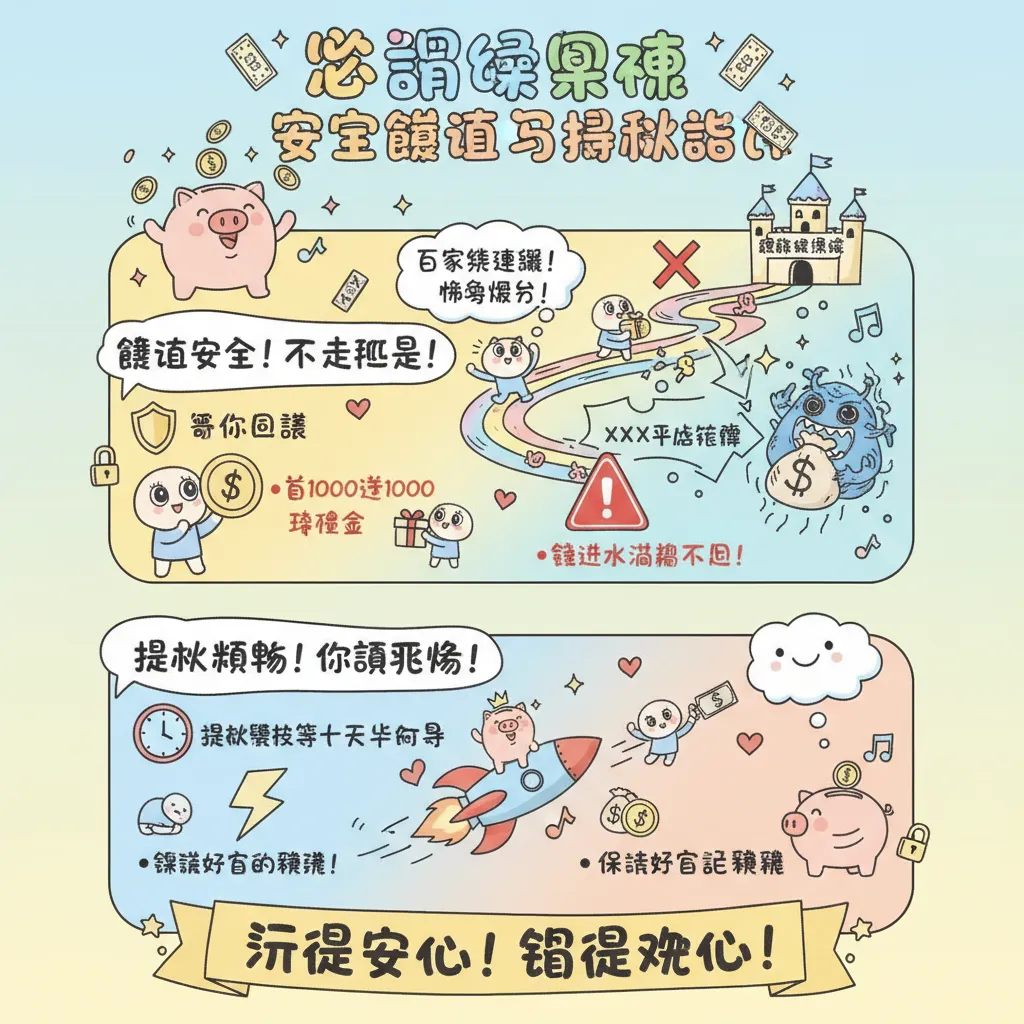 安全儲值與提款指南