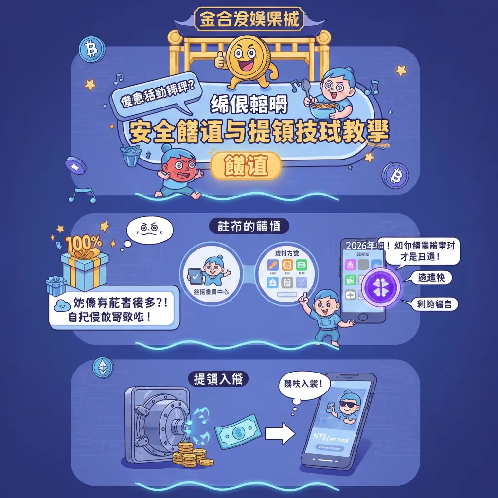 安全儲值與提領技巧教學