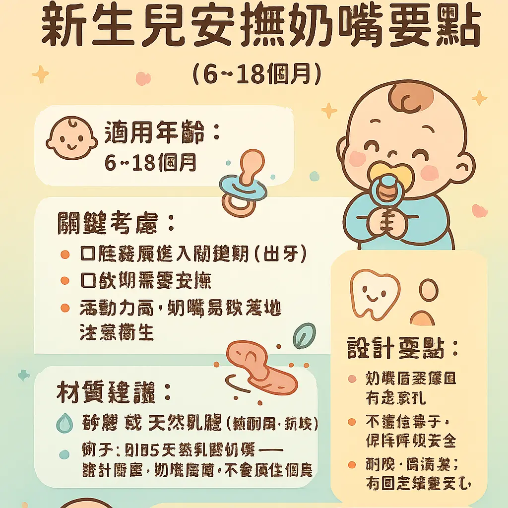 新生兒安撫奶嘴 - NUK