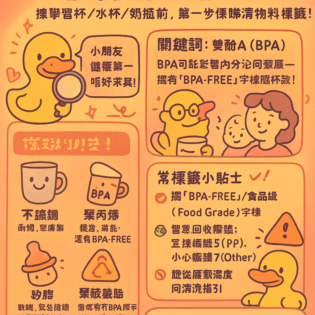 喝水杯 - 鴨嘴杯