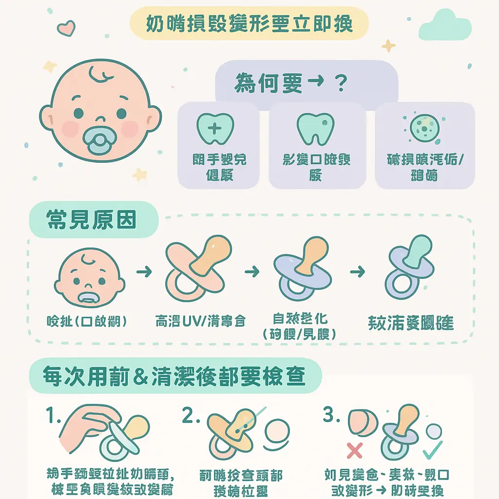 新生兒安撫奶嘴 - 仿乳型安撫奶嘴
