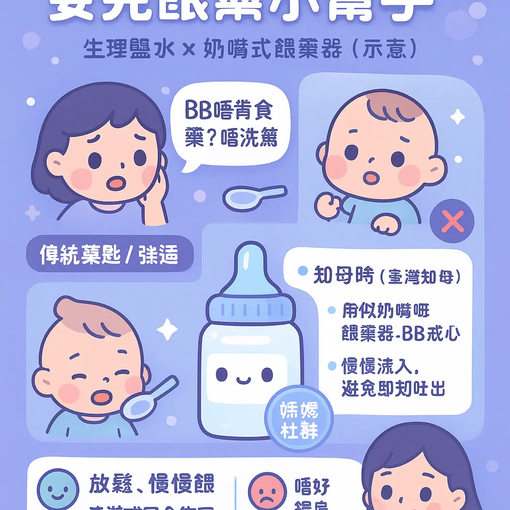 嬰兒餵藥器 - 生理鹽水