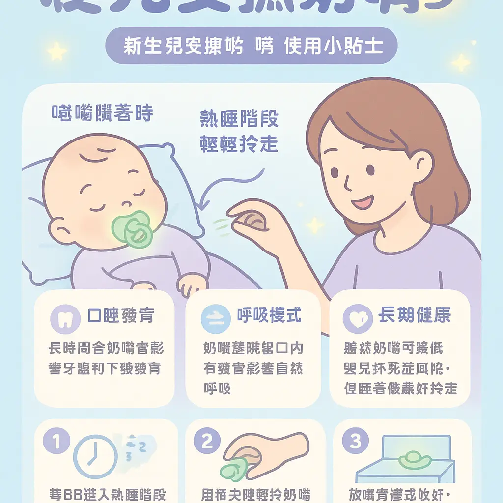 新生兒安撫奶嘴 - 夜光安撫奶嘴